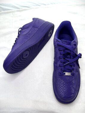 Nike Air Force 1 Low Kobe Bryant Court Purple Shoes IB0018-500 Men's Size 11